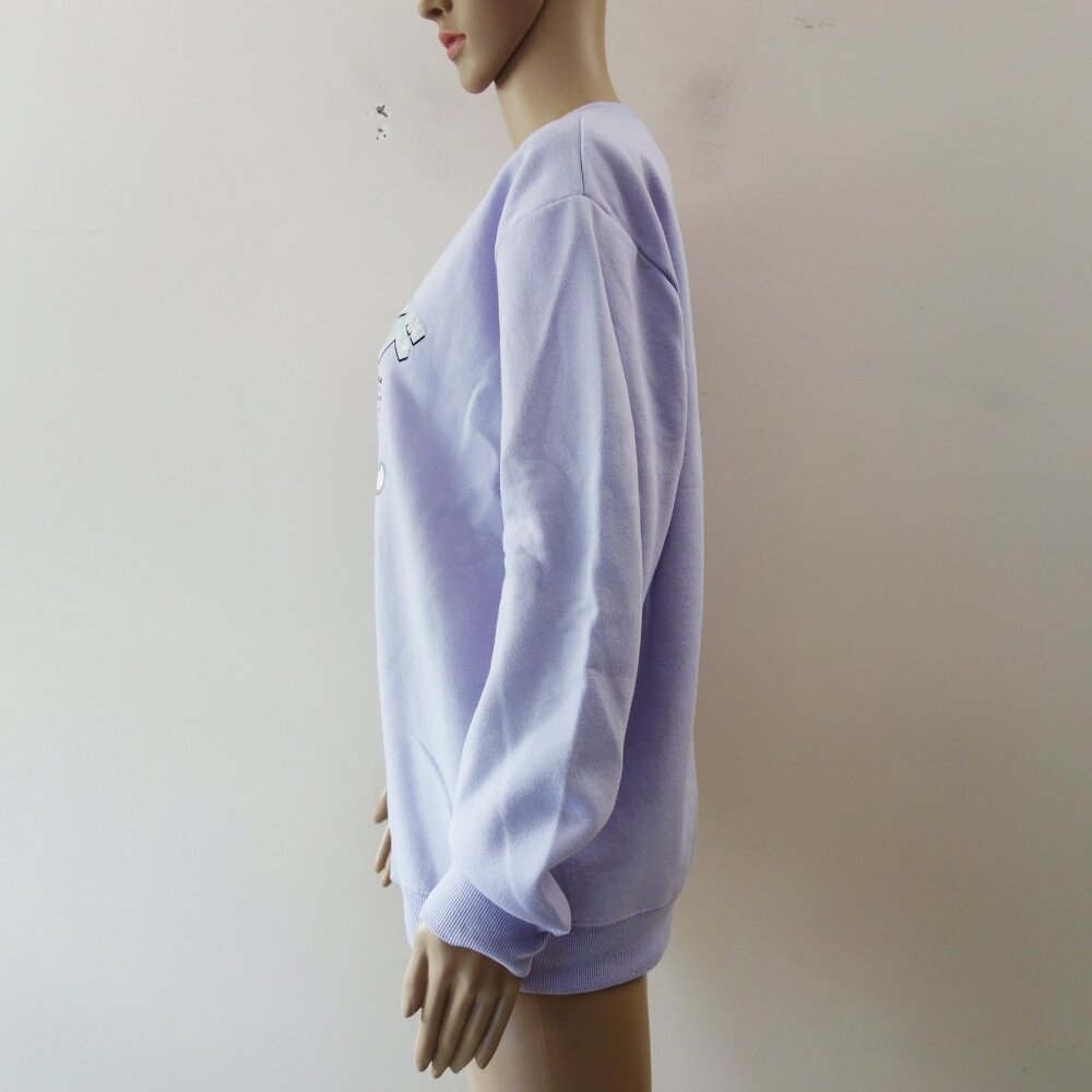 NWT! Vinyl Icons Pink Floyd Graphic Sweatshirt lilac Fleece lIned (M) - Picture 3 of 9